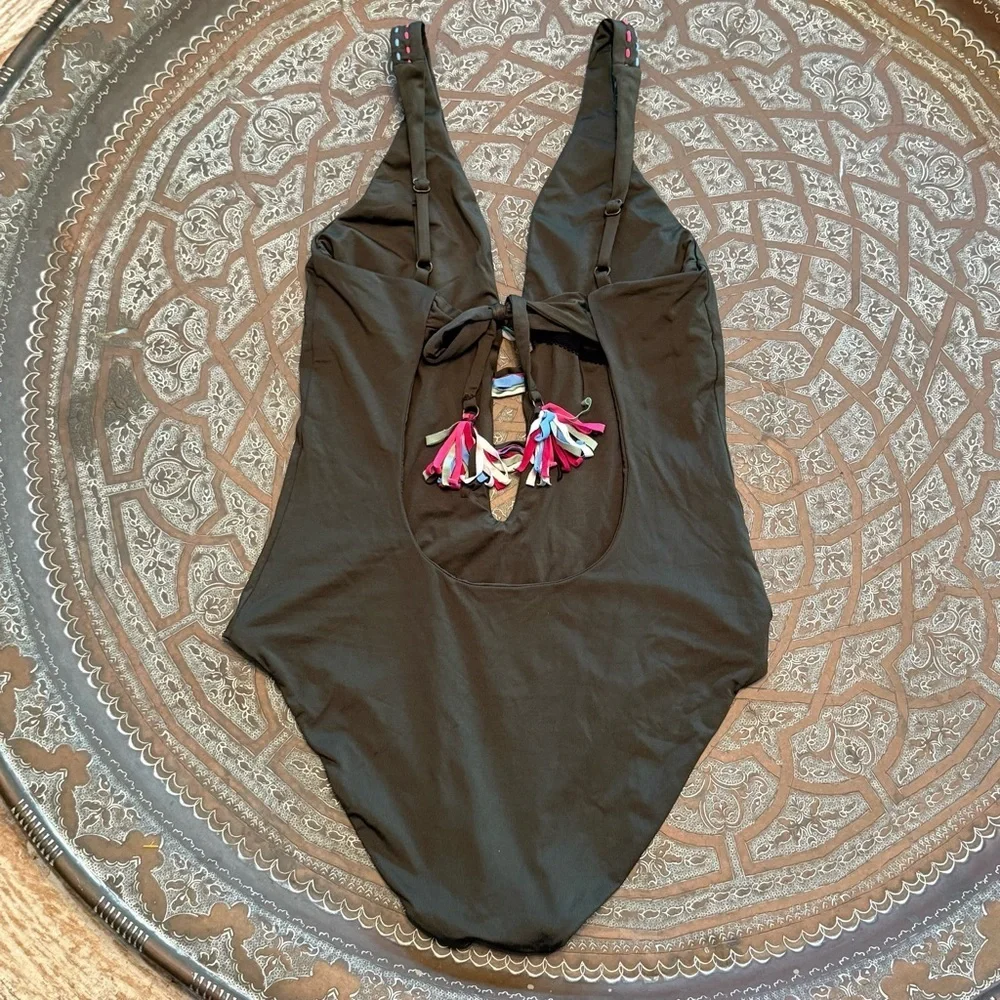 BECCA Quest One-Piece Swimsuit, Olive Green, XS